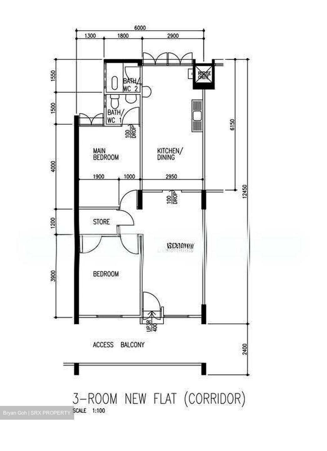 Blk 5 Saint George's Lane (Kallang/Whampoa), HDB 3 Rooms #635515431